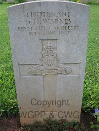 Dar Es Salaam War Cemetery - Warnes, David Hoggett